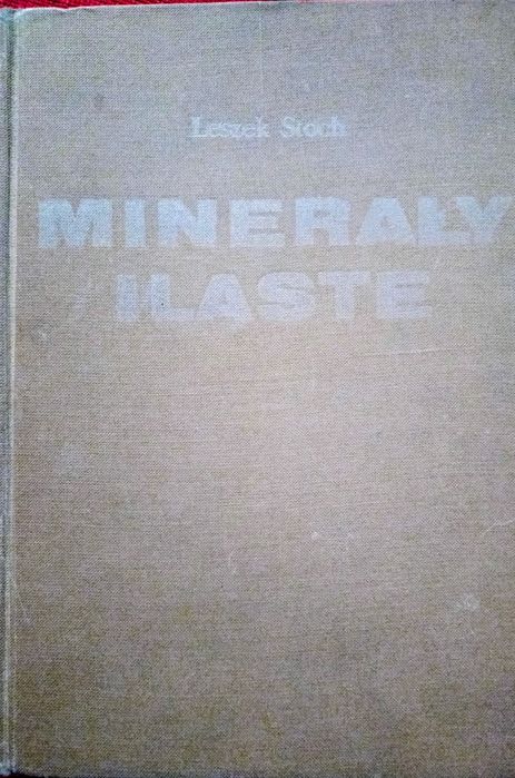 Minerały ilaste. Leszek Stoch. wyd. I
