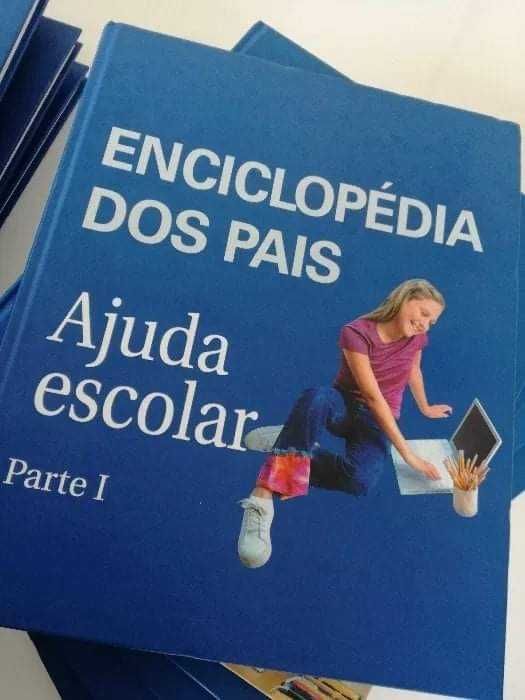 Enciclopédia dos pais - 12 volumes capa dura ótimo estado