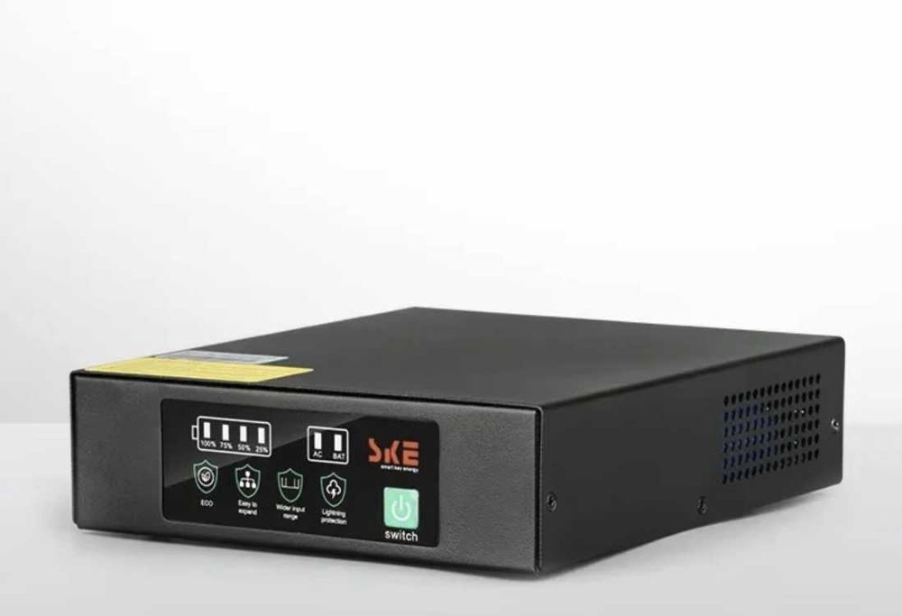 Mini UPS SKE POE-60W-LFP Міні ДБЖ для роутера/термінала PON (LiFePo4)