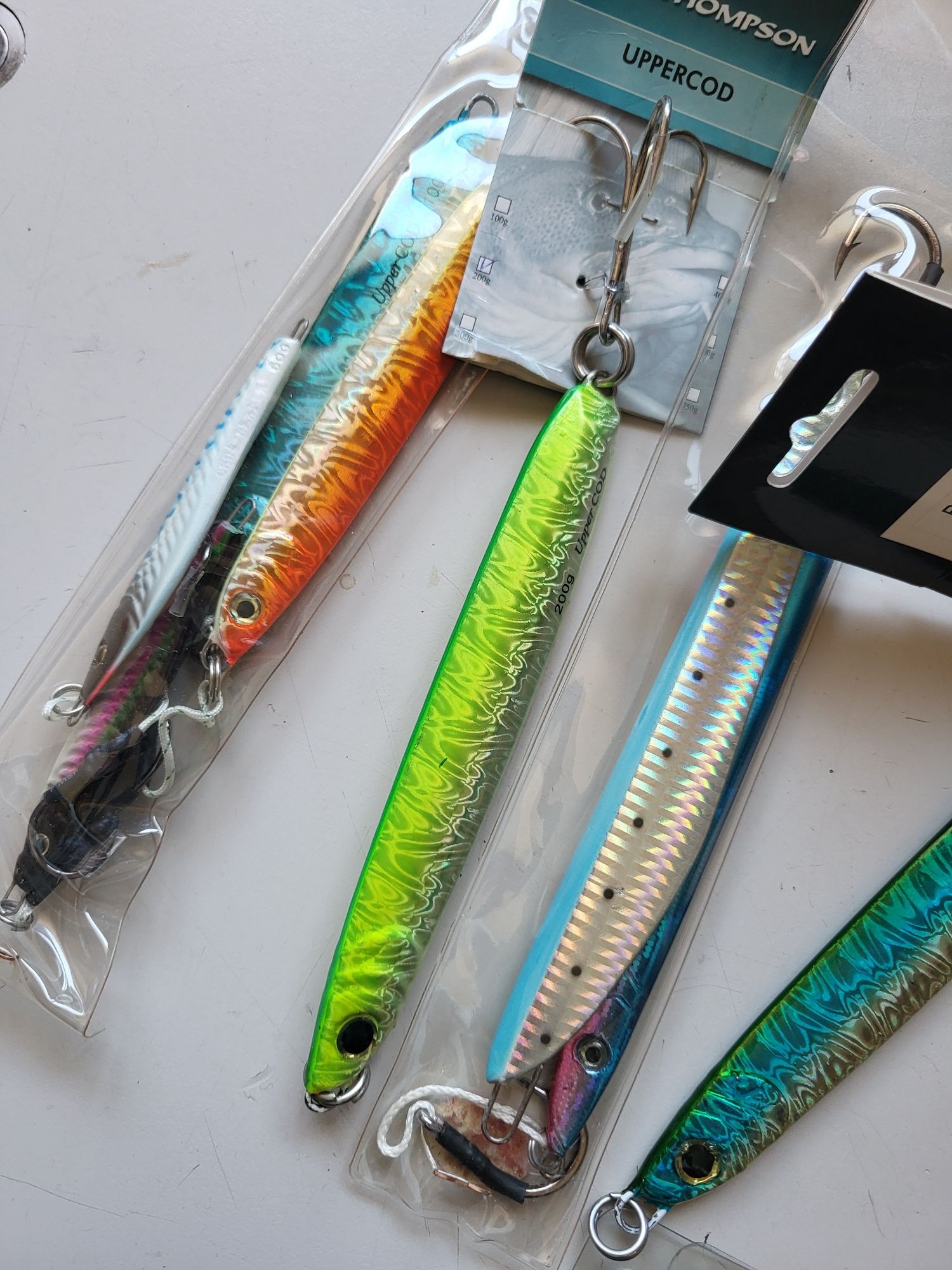 Amostras para pesca Jigging