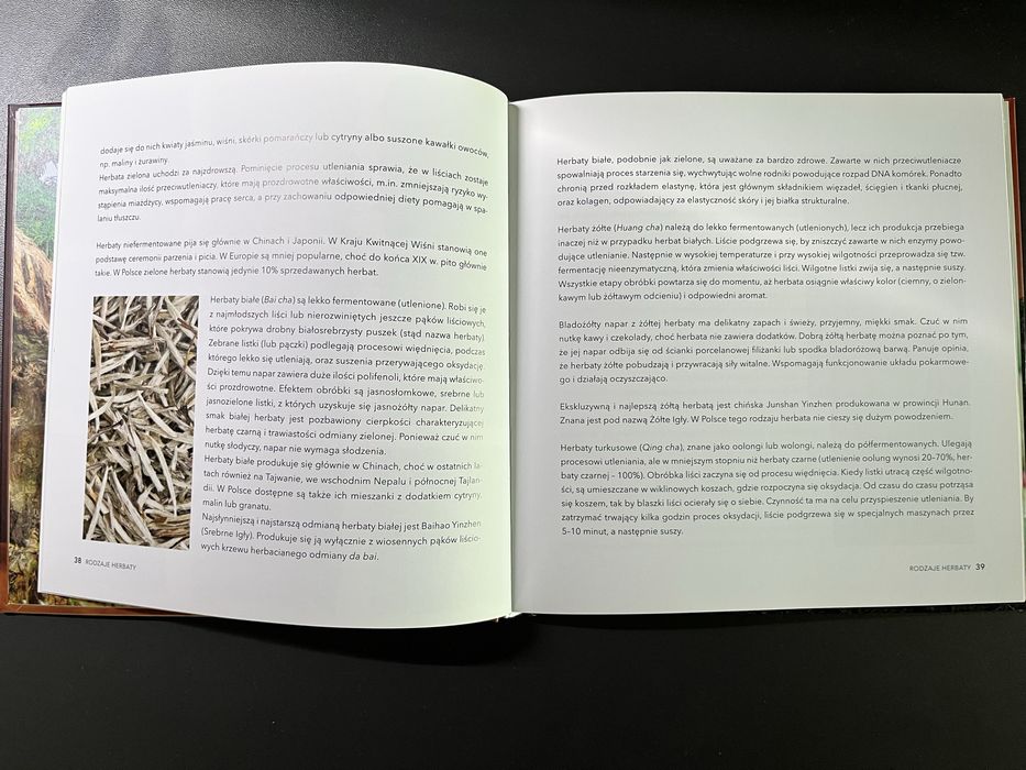 Książka - Herbata moc smaku i aromatu