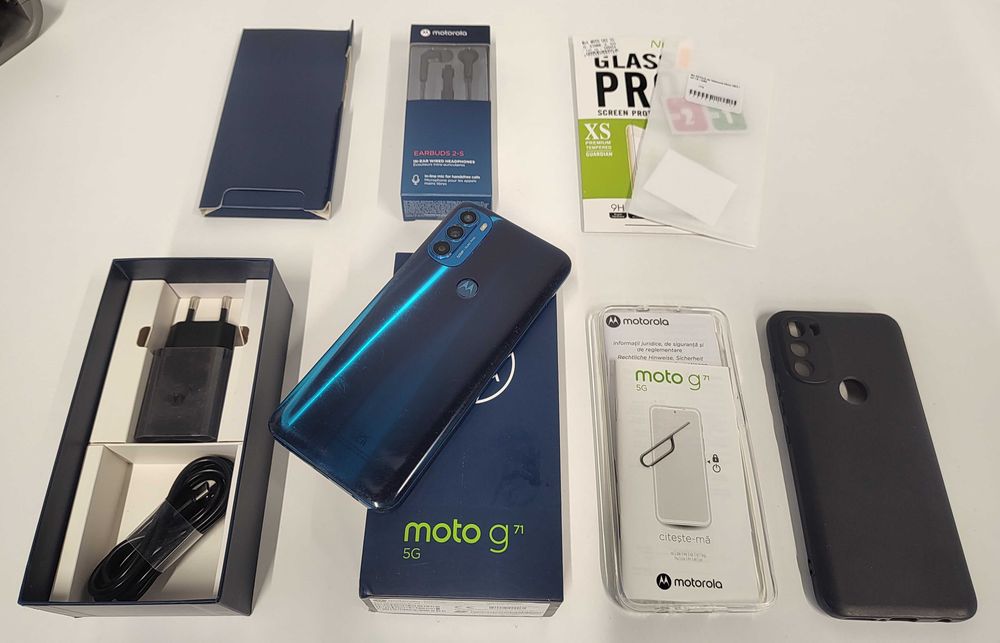 Motorola G71 5G Neptune Green | 6/128GB | Euro RTV AGD | Earbuds 2-S