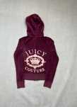 Bluza Juicy Couture Big Logo Welurowa Y2k