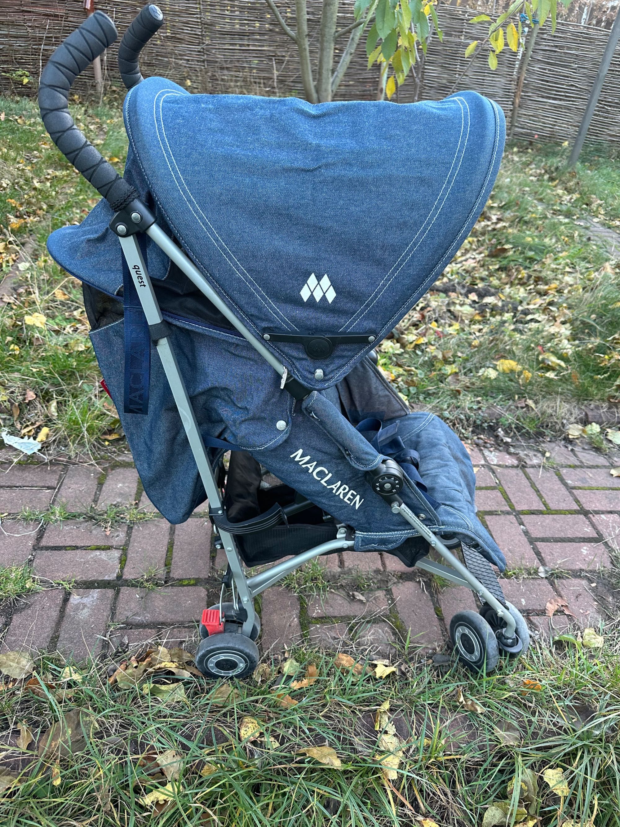 Коляска прогулянкова тростина
Maclaren QUEST DENIM