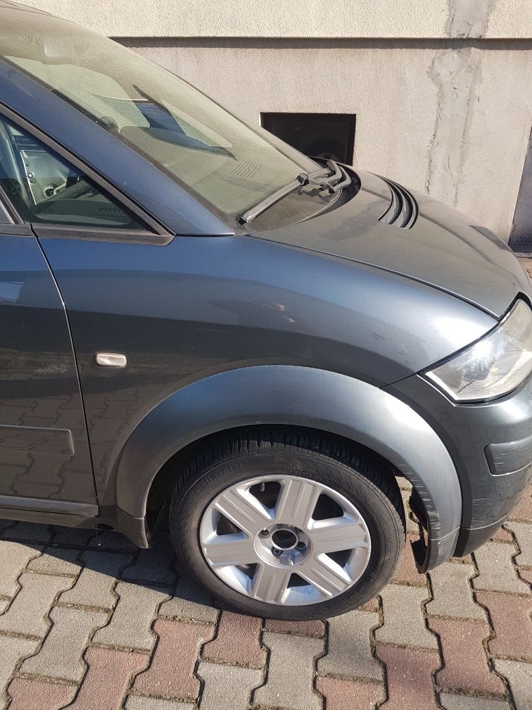 Audi A2 LX7Z Maska Drzwi Zderzak Błotnik Pas