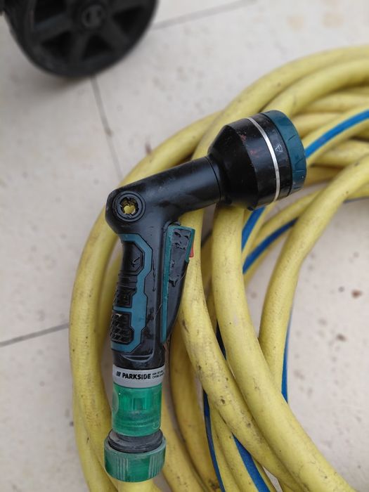 Kit rega enrolador + mangueira 20mts