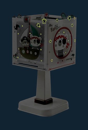 Lampka Nocna Piraci Na Szafkę Pirat Lampa Pirates