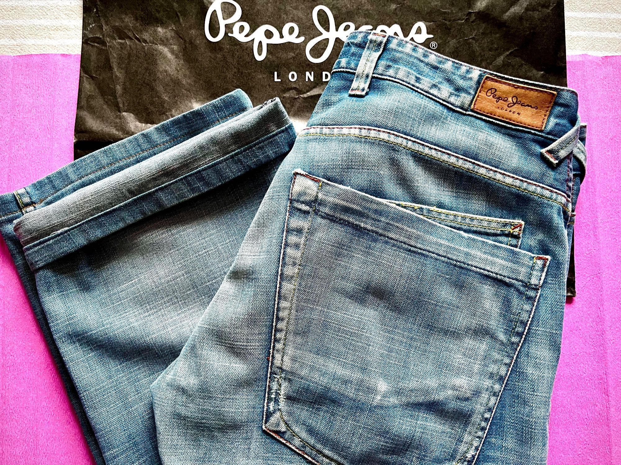 Джинси / Pepe Jeans / Англія / штани джинсові / розмір - 34 /  широкі