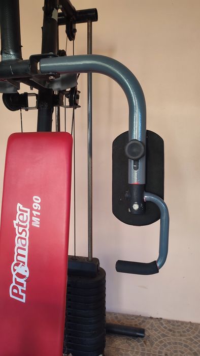 Máquina musculação multifunções Promaster + 4 pegas