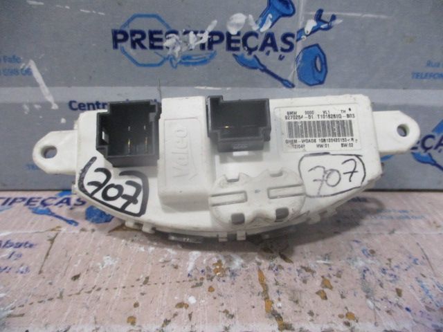 Resistencia De Sofagem 927025401 T1016251QB03 BMW SERIE 1 E87 FASE 2 2009 2.0D 116 115CV 5P PRETO