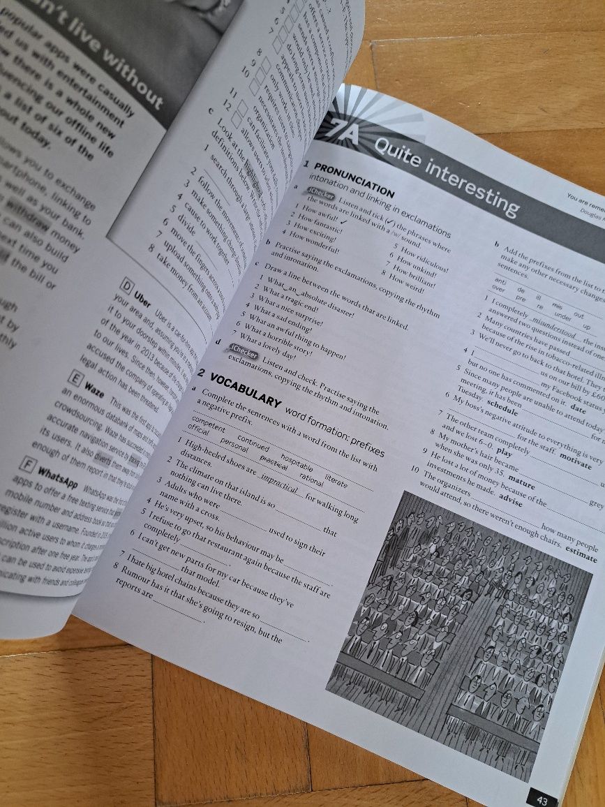 Nowe cwiczenia English file advanced