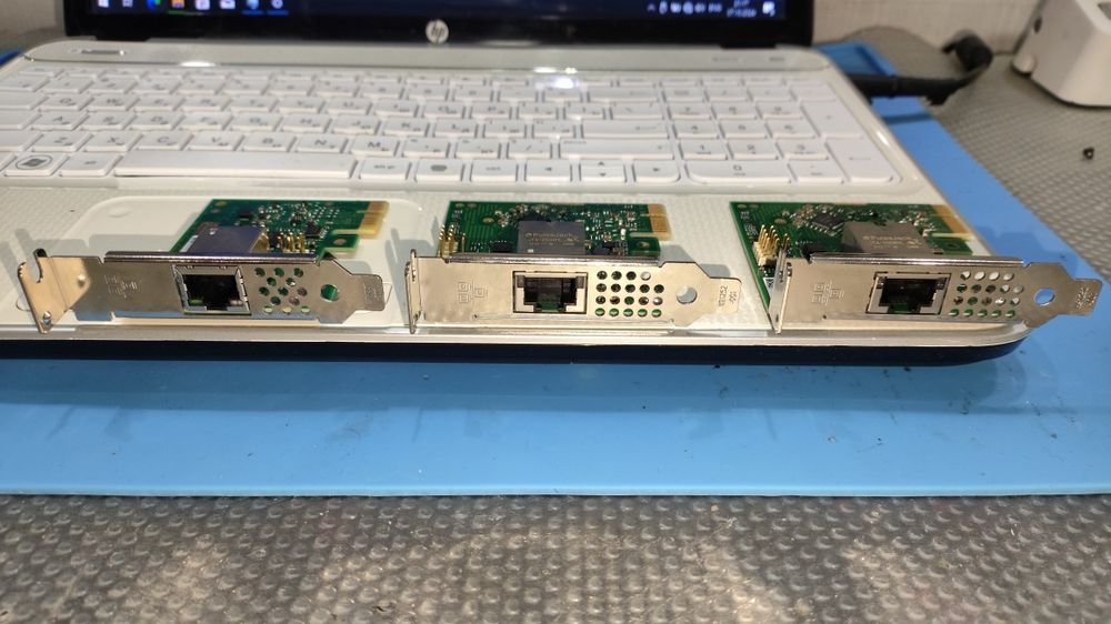 Мережеві карти Intel 2,5 гігабіта, БУ