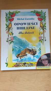 Biblia dla dzieci na Komunię-Opowieści biblijne dla dzieci + CD - NOWA