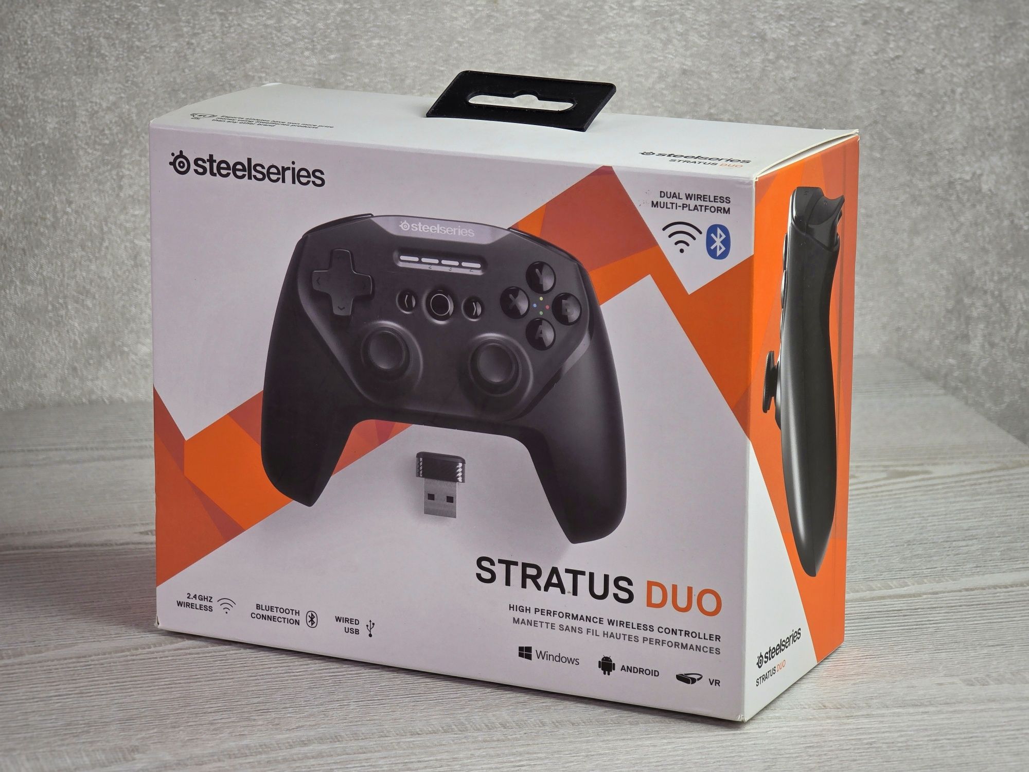 Бездротовий геймпад SteelSeries Stratus Duo (69075) для Android/PC/VR