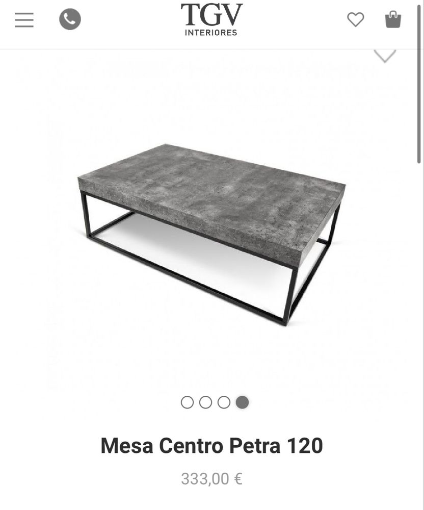 Mesa de Centro Sala de Estar