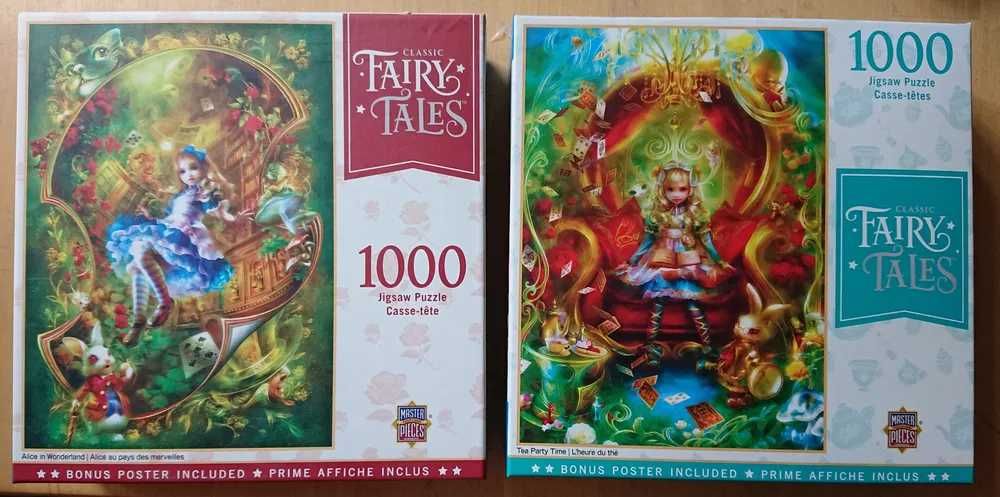Puzzle Master Pieces Fairy Tales Alicja w krainie czarów Shu 1000