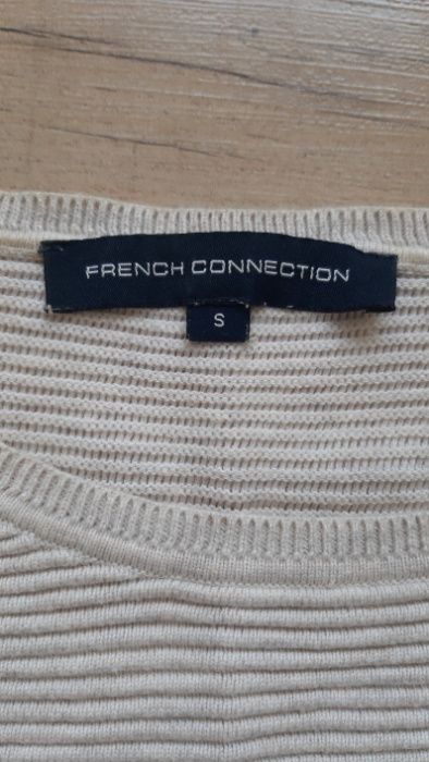 Фактурная кофта цвета мокко french connection