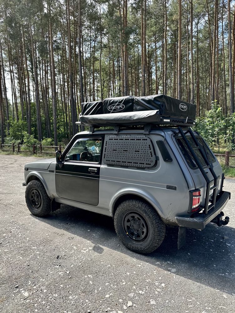 Panele Molle turystyczne wyprawowe zewnętrzne Lada NIVA