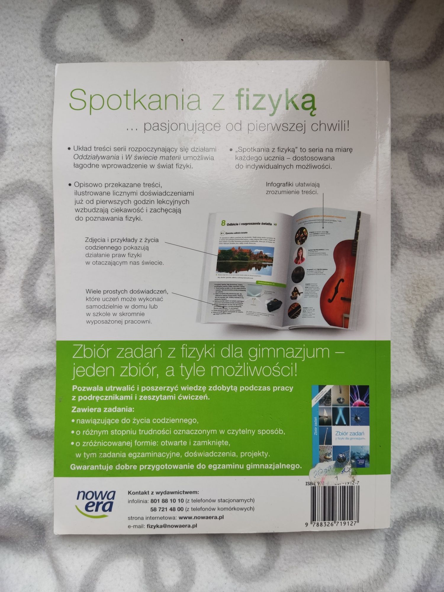 Podręcznik Spotkania z fizyką 4 gimnazjum Nowa Era