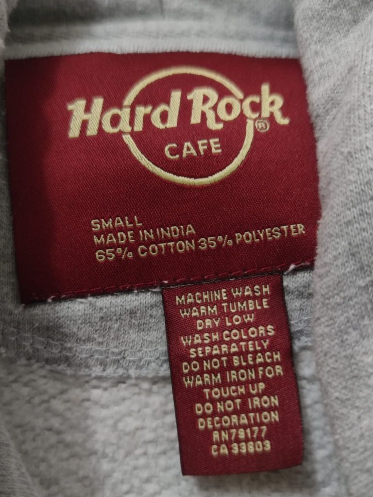 bluza hoodie kangurka S Hard Rock Cafe Copenhagen classic sport retro