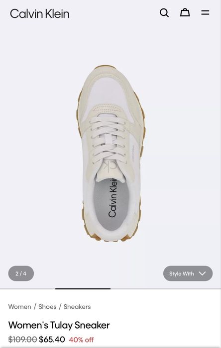 ОРИГІНАЛ! Кросівки Calvin Klein . Кевін Кляйн шкіряні кросівки