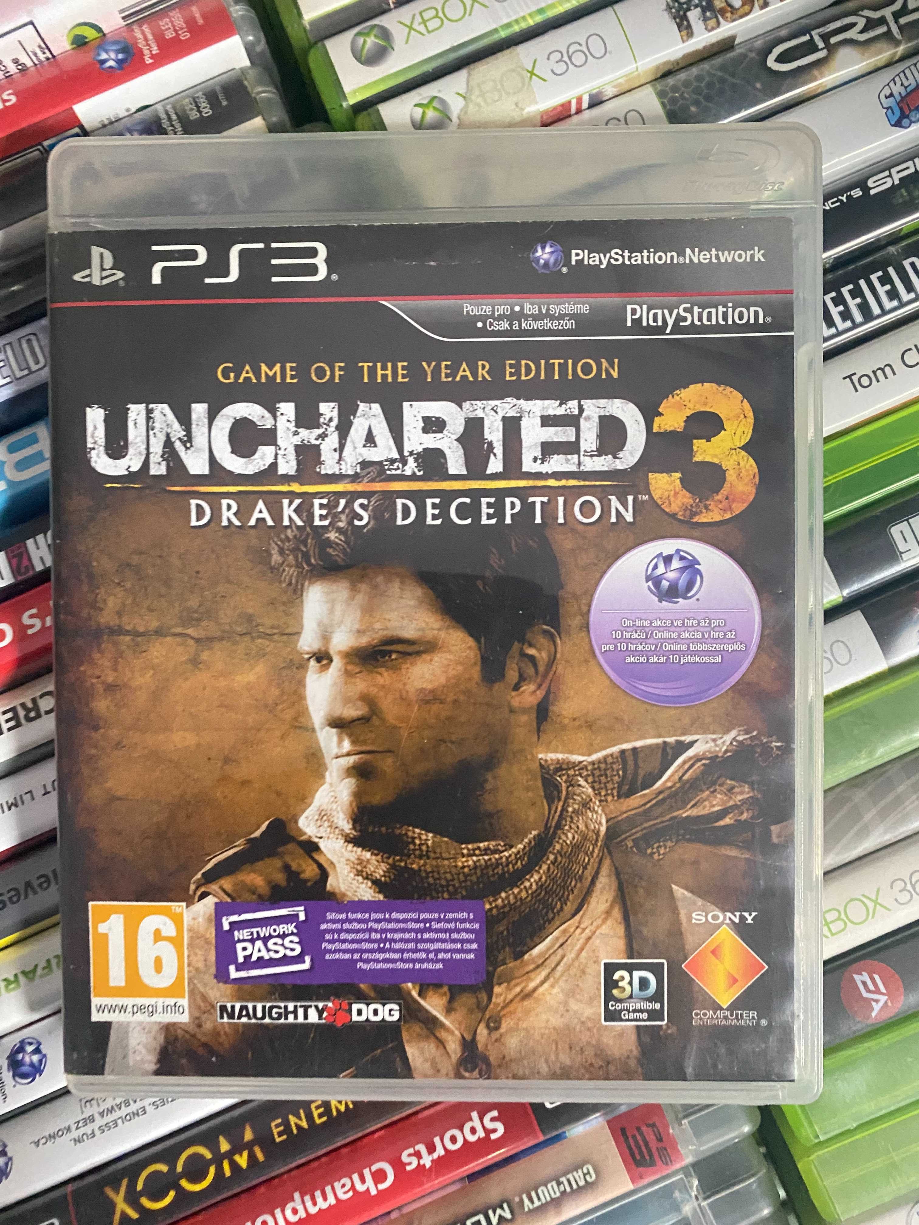 Uncharted 3 GOTY|PS3