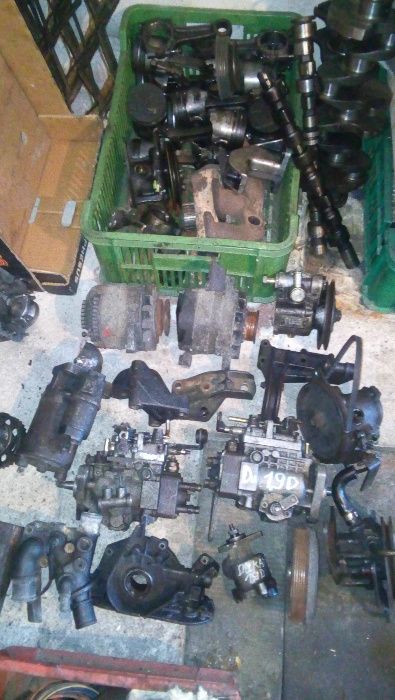 Wałek rozrz,rozrusz,alternator,pomp,wspom kier,hamulc Fiat Ducato 1,9d