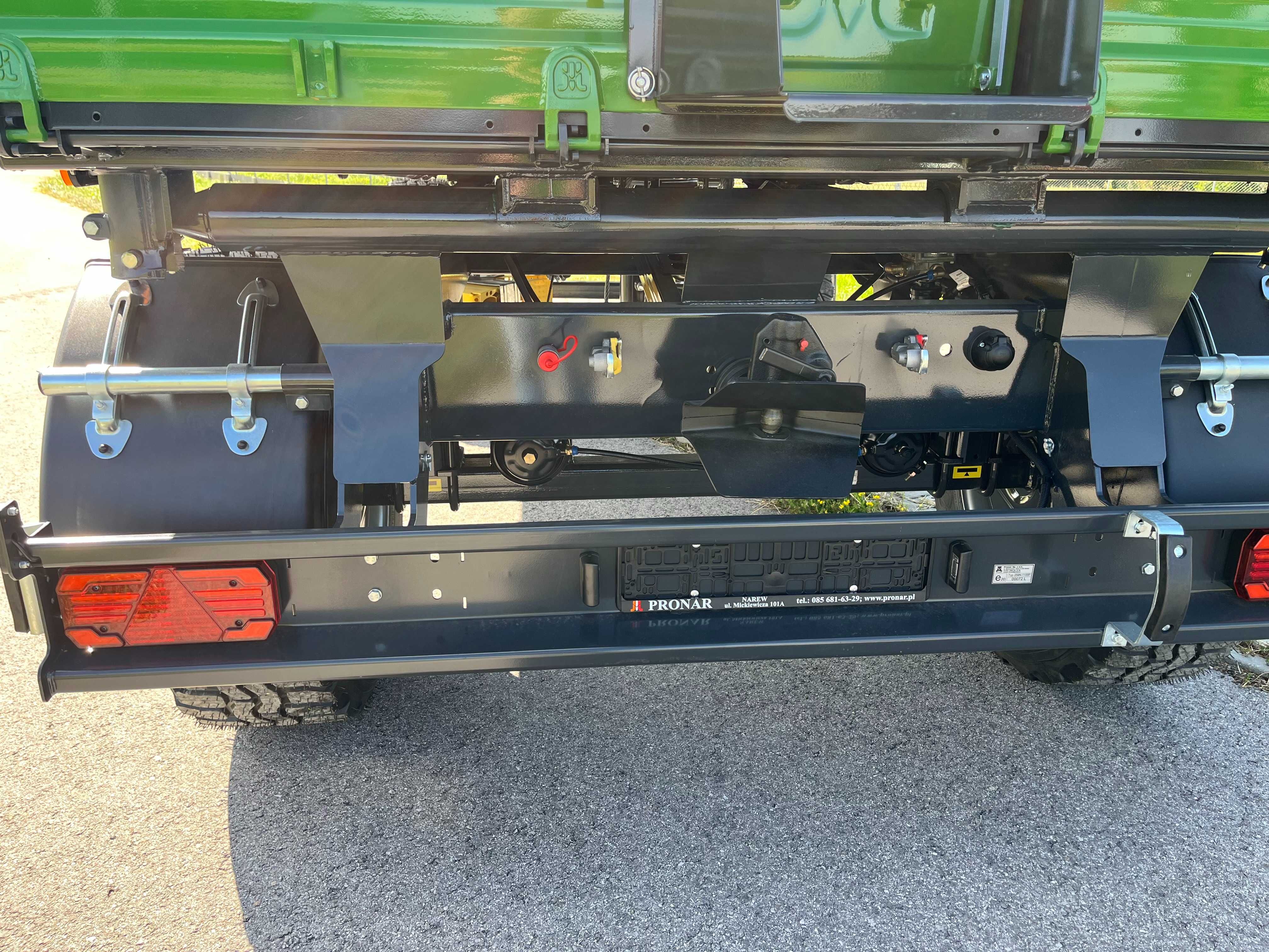 Dwu-osiowa przyczepa 10 TON PRONAR PT610 PALETOWA