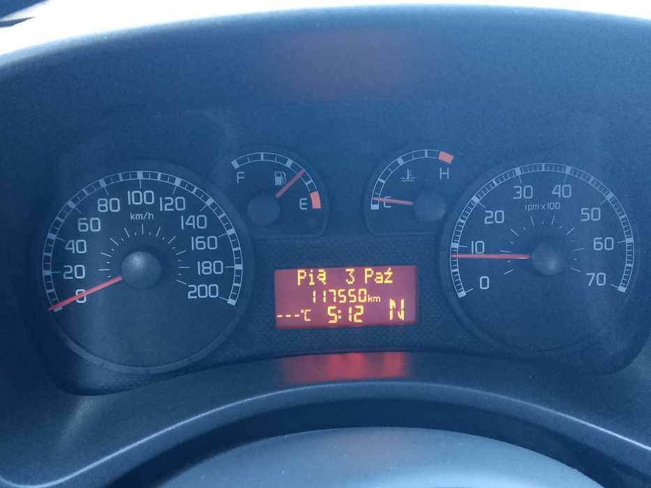 Fiat panda 1.2 klimatyzacja usb