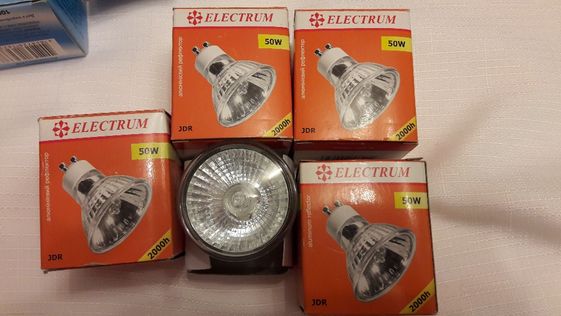 Галогенная лампа Electrum mr16 GU10 50W a-hd-0065, DELUX MR16 G5.3 12V