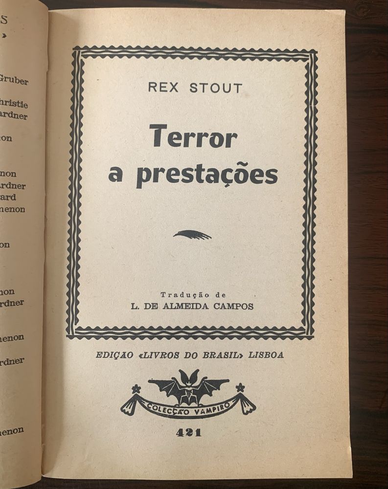 Terror a prestações