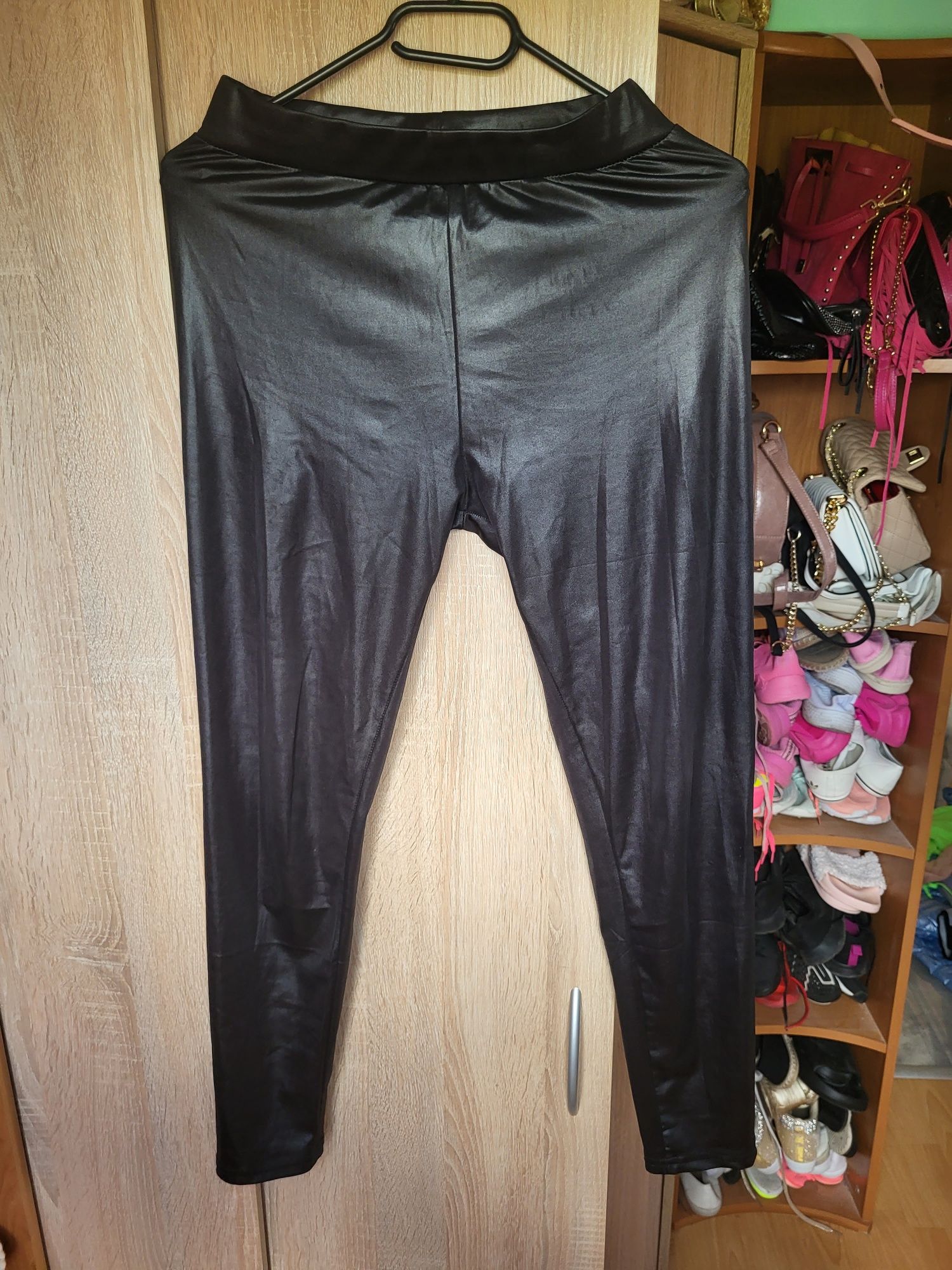 Legginsy imitacja skórki xl małe xxl