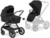 wózek 2w1 hauck walk n care air set czarny