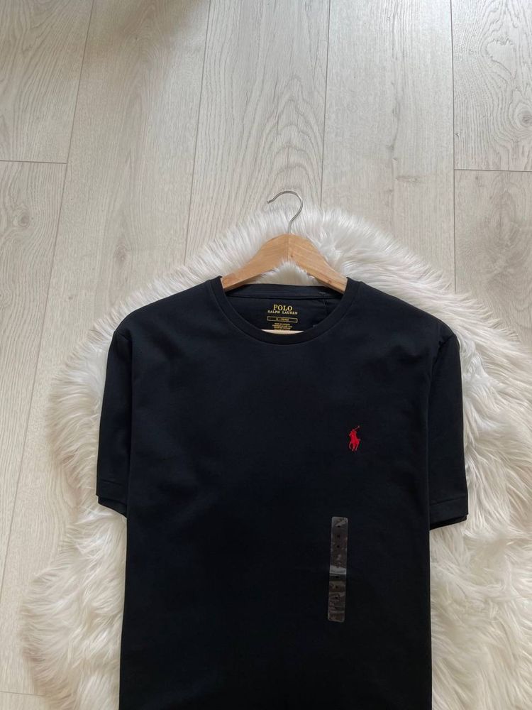 Нова чорна футболка Polo by Ralph Lauren. S, M, L, XL