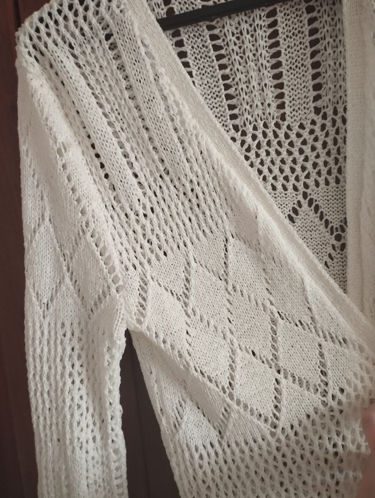 Piękny sweter Boho narzutka uni