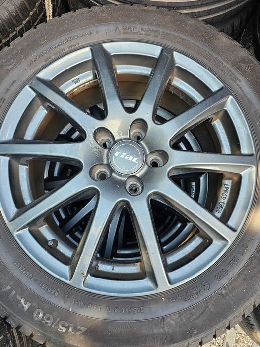 5x114.3 alufelgi kola zimowe 215/60/17