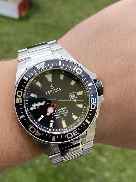 Festina Diver F20663 szafir jak nowy
