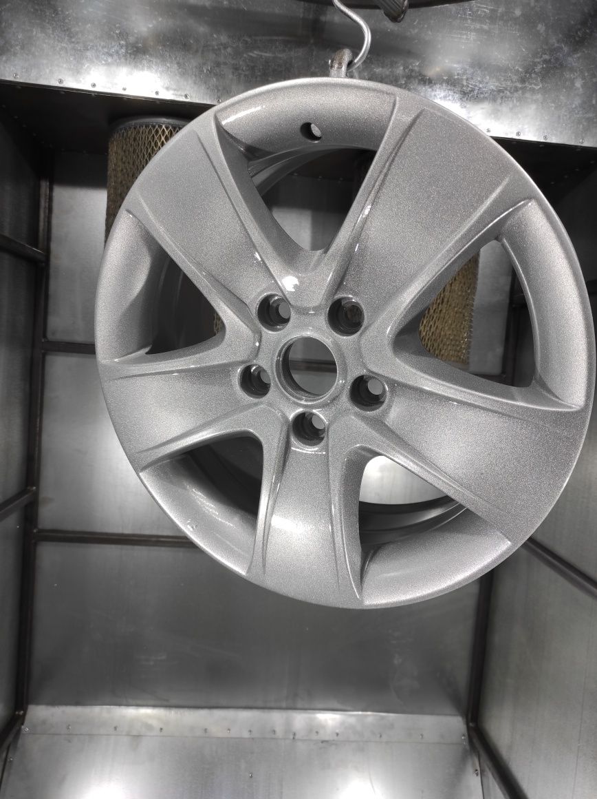 Алмазна проточка колеса шини диски титанки поршкове фарбування порошко