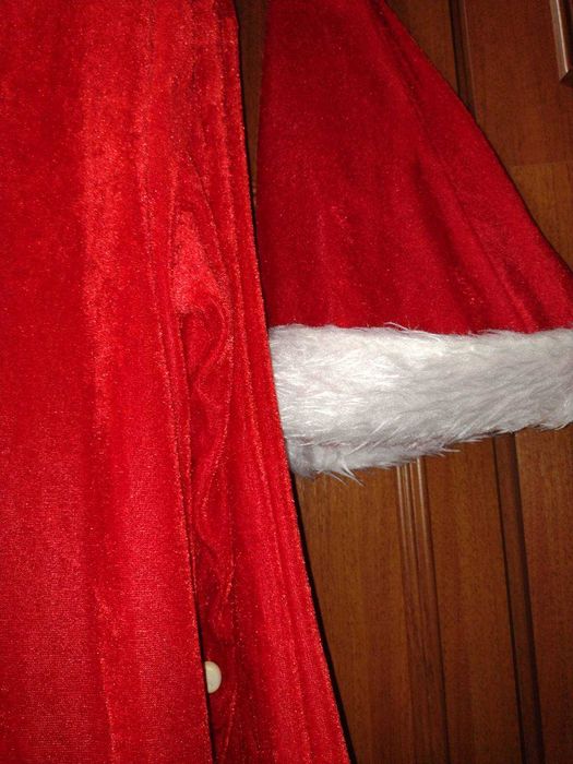 Костюм Санта Клауса Санти матеріал велюр