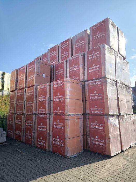 Cegła ceramiczna Porotherm Profi 25 cm Gratis klej !!!