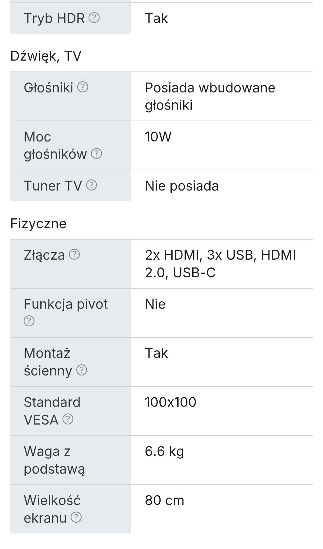 Monitor Samsung 32" Smart M7