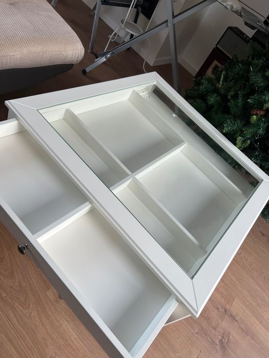 Mesa de centro branca IKEA