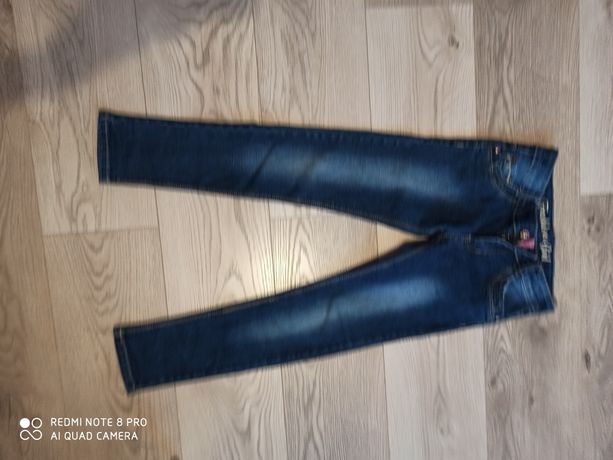 Spodnie jeansy dziewczęce rozm. 134/140