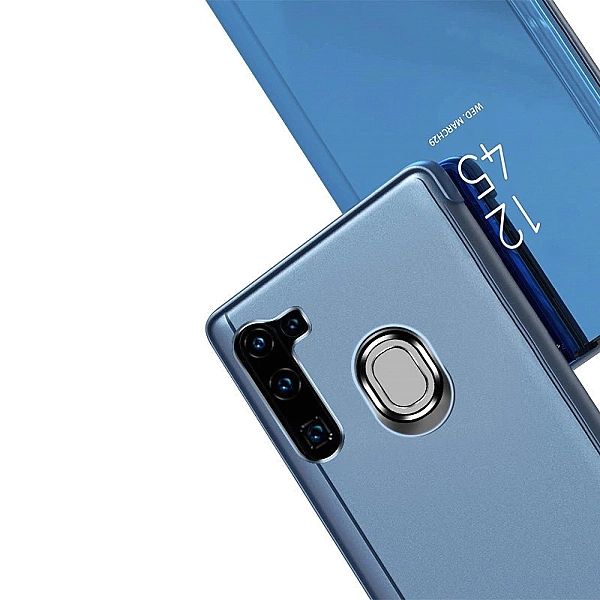 Clear View Case futerał etui z klapką Samsung Galaxy A11 / M11 różowy
