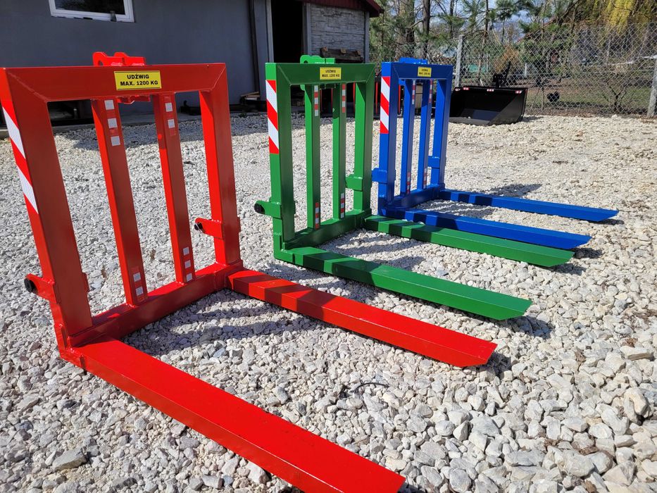 Paleciak/ Widły do palet na tył ciągnika/ MINI traktorka Widlak DOWÓZ
