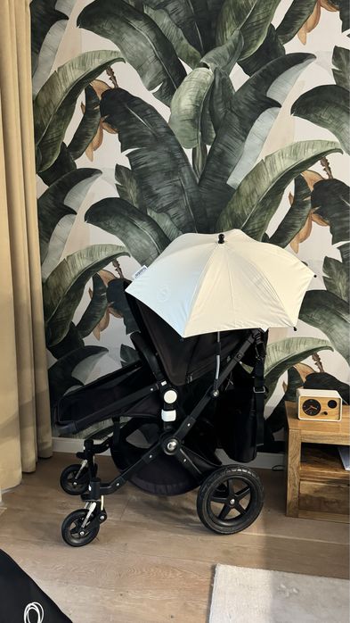 Wózek Bugaboo Cameleon 3 black 2w1+new czarna budka+full akcesoria