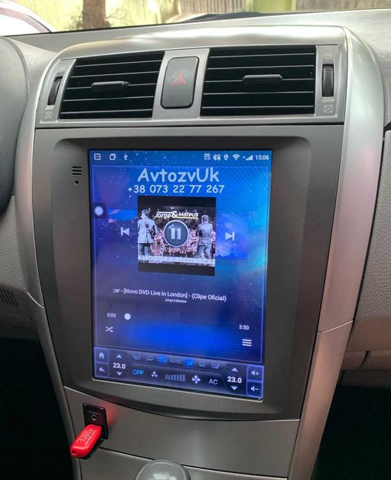 Магнитола COROLLA Toyota 150 Дисплей 2 дин Корола CarPlay Android 14