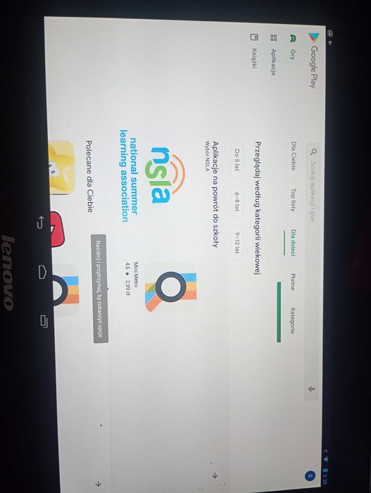 Tablet Lenovo - android