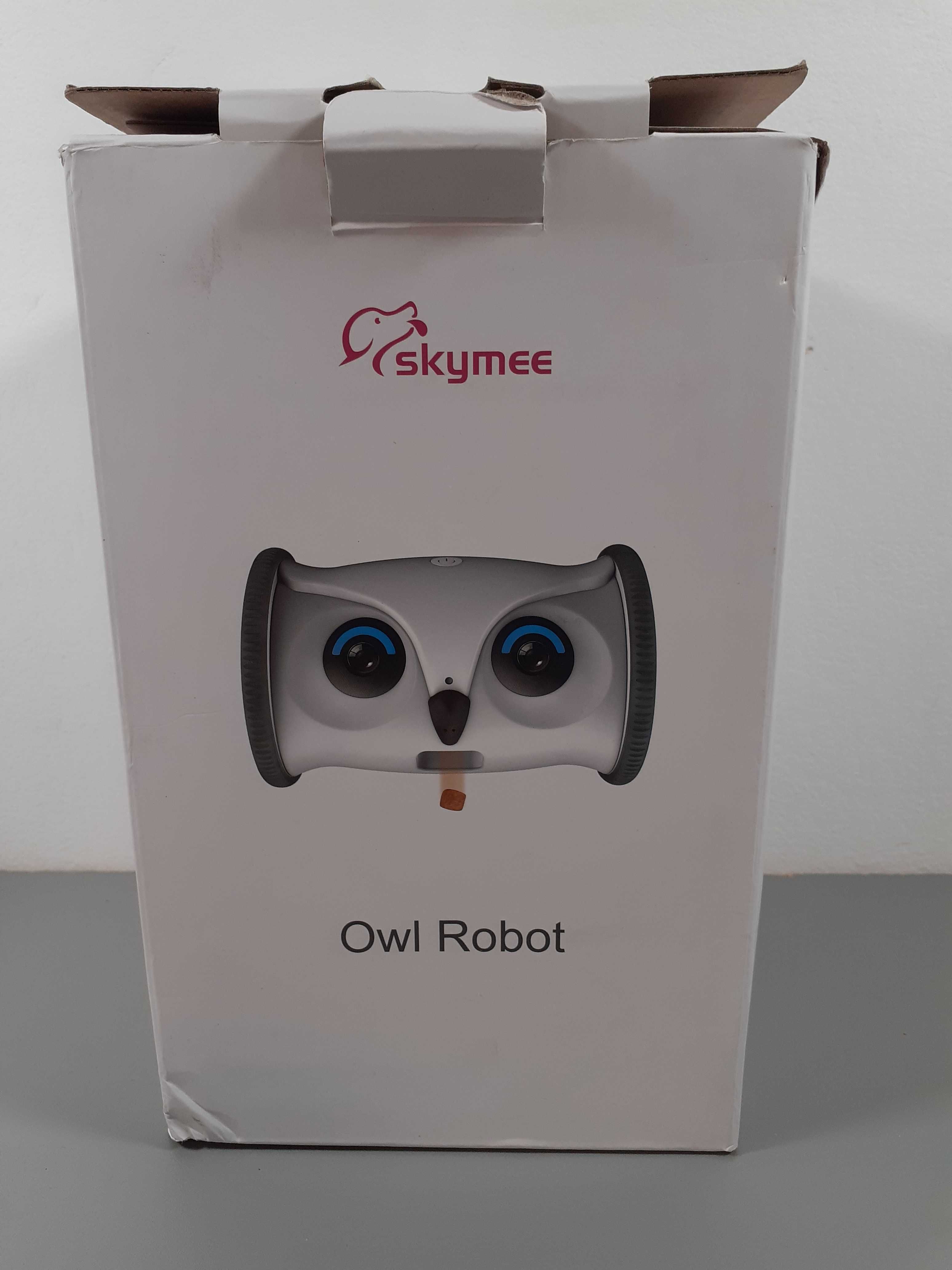 Skymee OWL Robot do towarzystwa i karmienia psów i kotów
