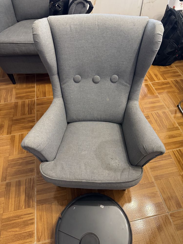 Poltrona criança modelo STRANDMON di Ikea